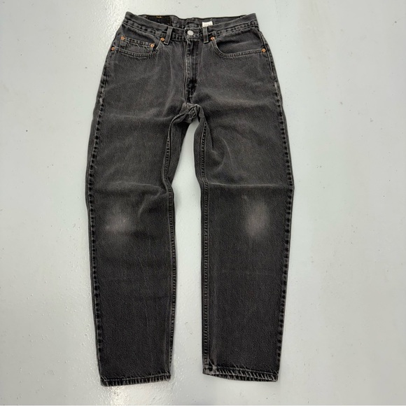 Levi's Other - Vintage Levi’s 550 Black Denim Jeans Relaxed Fit 31x30